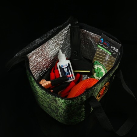 Gift set of a motorist in a thermal drum, 6 items-3