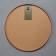 Wall mirror in a round case made of metal, d = 50, copper