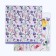 Scrapbooking paper "Watercolor flowers", 30.5 x 32 cm, 180 g/m²