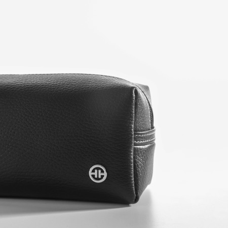 Lightning cosmetic bag, Textura, black color-8