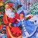 New Year. Gift package "with the Snow Maiden", 33 x 42.5 x 10 cm.
