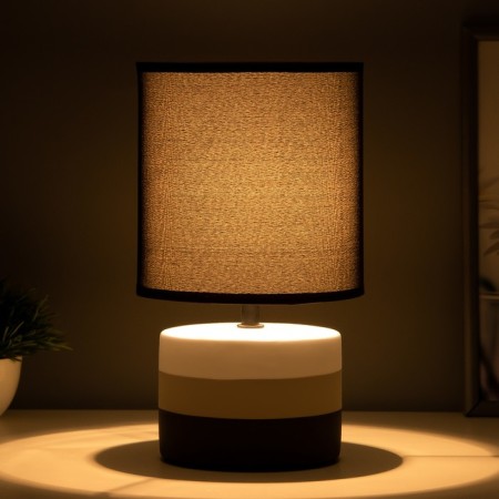 Aristia desktop lamp E14 40W white-black 16x16x28 cm-1