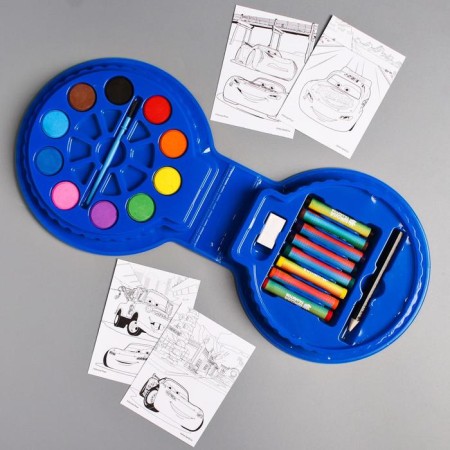 Set for drawing, 20 items "The fastest", cars-2