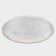 Layer plate "Fayverk", d = 31.5 cm, the color is transparent