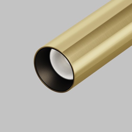 Technical TR141-1-6W3K-M-M-FOCUS T, 81.5x30x235 mm, LED, 6W, 280LM, 3000K, Black and Brass Currer Pinat-1