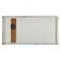 Carty clock is wall-mounted, on canvas, interior, silent "Brooklyn bridge", 40 x 76 cm