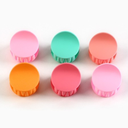 Hair crab Happy People, set 6 pcs, 2.5 x 2.5 x 1.5 cm-3