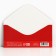 Money envelope "Happy New Year", 16.5 x 8 cm, New Year