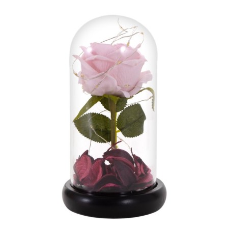 Spinker Sales "Pink Rose" LED 3AAA 8x8x17 cm Risalux-9