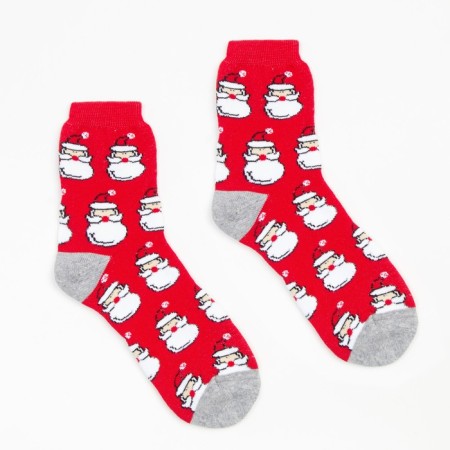 Women's socks, red color, size 25-1