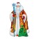 Set for the design "New Year!" 13 parts, garland length 180 cm, 68 x 41 cm