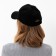 Basebolka Women's warm minku lamb, size 56-58, black color