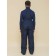 Semi-combinezone children, height 134 cm, dark blue color