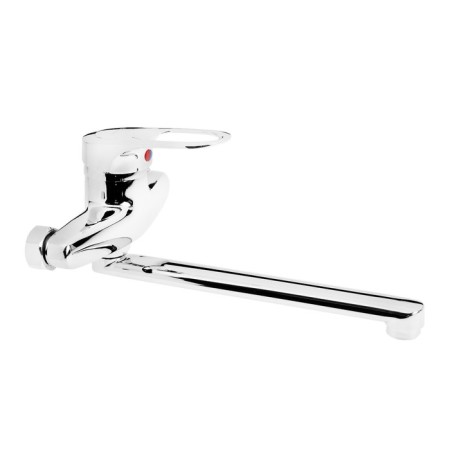 Universal Everest Comer B46-025, single-leaf, flat spout, chromium