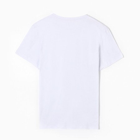 T -shirt male, white color, size 54-7