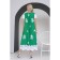 Women's dress, size 46, green color