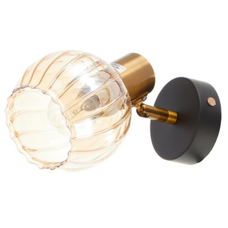SPOT Luminaire 58702/1 1x60W E14, gold/black 12x12x18 cm-3