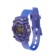 Watch of washing electronic, children, D-4 cm, L-22 cm strap, dark blue