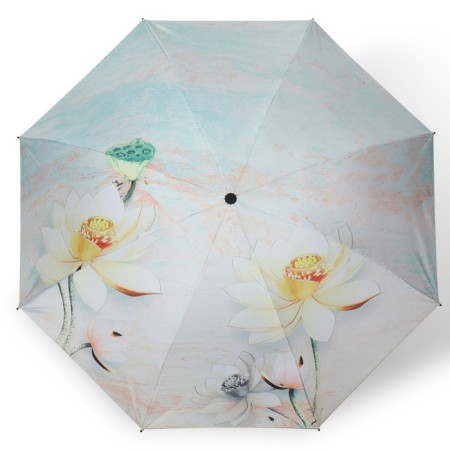 Mechanical “Lilia” umbrella, Eponge, 4 additions, 8 knitting needles, r = 47 cm, color mix-15