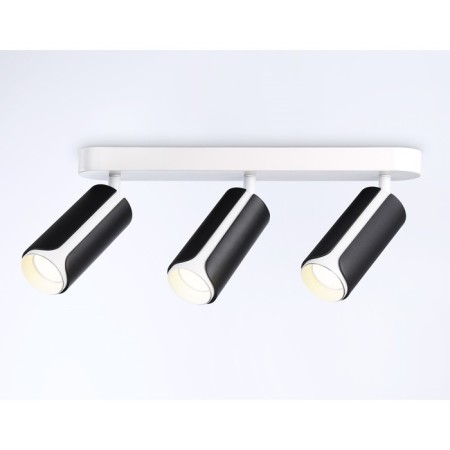 STAST NASTEN-POTOPLE WHOWER WITH AMBRELLA LIGHT, Techno Family, TN51605, 3XGU10, Black, White Color-2
