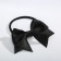 Hair elastic band with a fox bow 9.5 x 8 cm