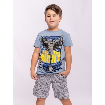 Set for a boy: T -shirt, shorts, height 146 cm-1