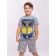 Set for a boy: T -shirt, shorts, height 146 cm