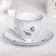Coffee couple "Rococo. Geese ": a cup 100 ml, a saucer d = 12.5 cm