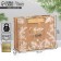 Craft horizontal package “Happy New Year”, S 15 x 12 x 5.5 cm, New Year