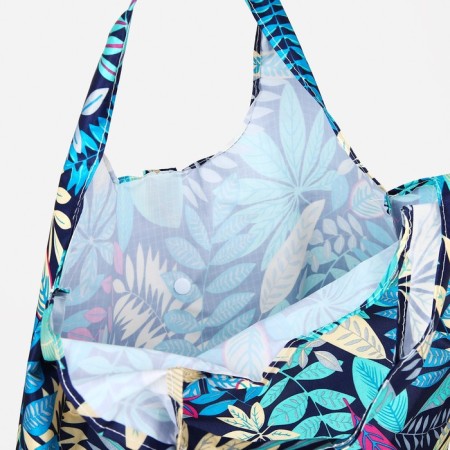 Household bag on the button, the color is blue/blue-3