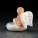 Souvenir "Angel on the Cloud", 6.5x6.5x5 cm, selenite