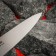 Kitchen knife samura bamboo, universal, blade 15 cm, steel hilt