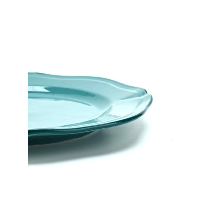 Ceramic Dolce Ceramo plate. Azur, 23 cm-1