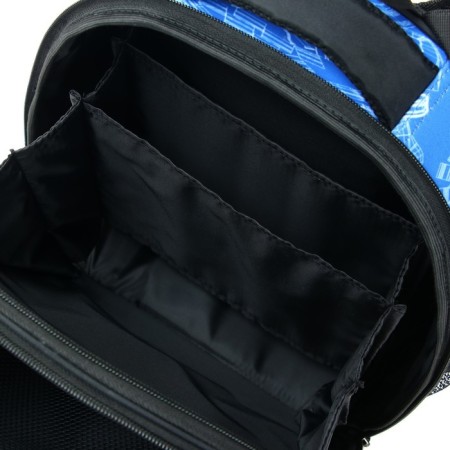 Frame backpack 38 x 30 x 16 cm, ergonomic back, Calligrata Probag "Moto" (school, with sieve growth)-12