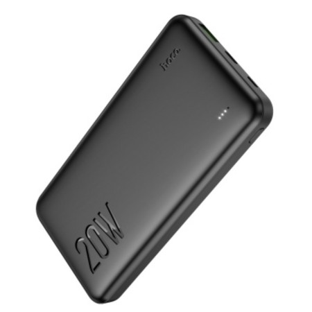 External battery Hoco J87, 10,000 mAh, 1 USB, 1 Type-C, 3 A, display, black-1