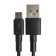 EXPLOYD EX-K-1148 cable, microUSB-USB, 2 A, 1 m, charging + data transfer, black
