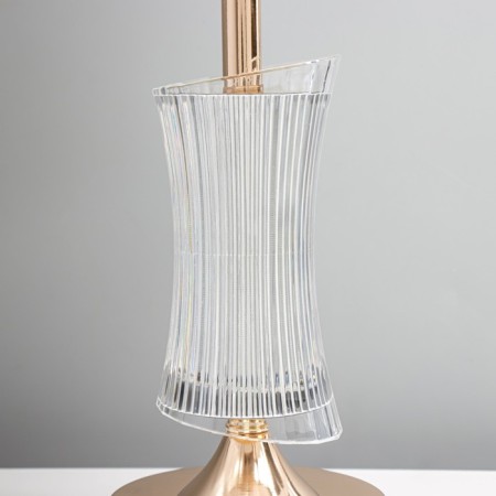 Carro table lamp E27 40W gold 25x25x42 cm Risalux-3