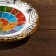Decorative Elisha plate Ceramics 14x14x3 cm