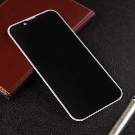 Protective glass for the iPhone 13 mini, Antishpion, 9h, 0.33 mm, black frame