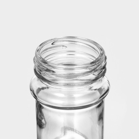 Set of glass mills, 80 ml, 2 pcs, black color-4