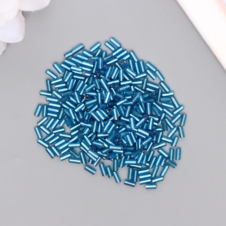 Glass "Astra" 5 mm, 15 g, turquoise-1