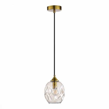 STL LUCE Sus. SL1188.303.01. Idesia. 1x40 W, E14, 15x15x20.5 cm, brass color
