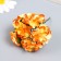 Decor for creativity "colorful flowers" mix, 9 cm (1 set = 1 bouquet) in the bouquet 6 flowers