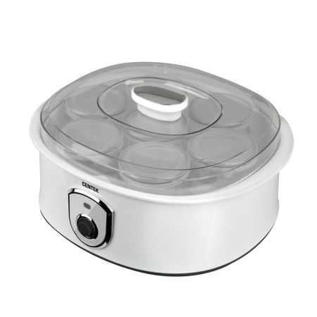Yogurtnitsa Centek CT-1442, 17 W, 0.2 l, 7 containers, glass, gray-3