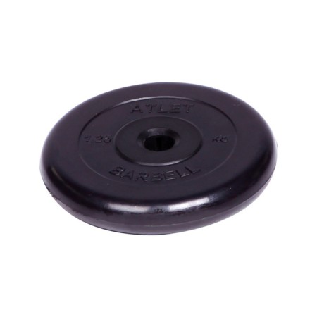 Rubbed disk d = 31 mm, black color, 1.25 kg ATLET