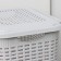 Besnaya basket with a lid, 30 l, 37 × 26 × 46.5 cm, color mix