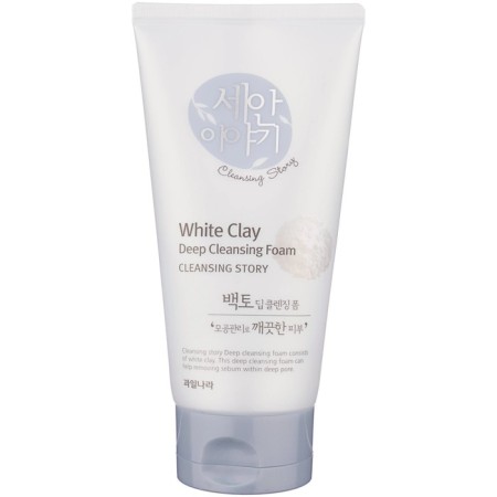 Foam for washing with white clay Cleansing Story Foam Cleansing (White Clay) 150g 150g