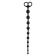 Anal beads Toyfa Popo Pleasure cephei, silicone, black, 33.5 cm, D 2.4 cm