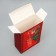 Folding box "New Year's Post", 16 x 23 x 7.5 cm, New Year
