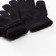 Children's gloves minku "plain", col. Black, rr 16 (10-12 years old)